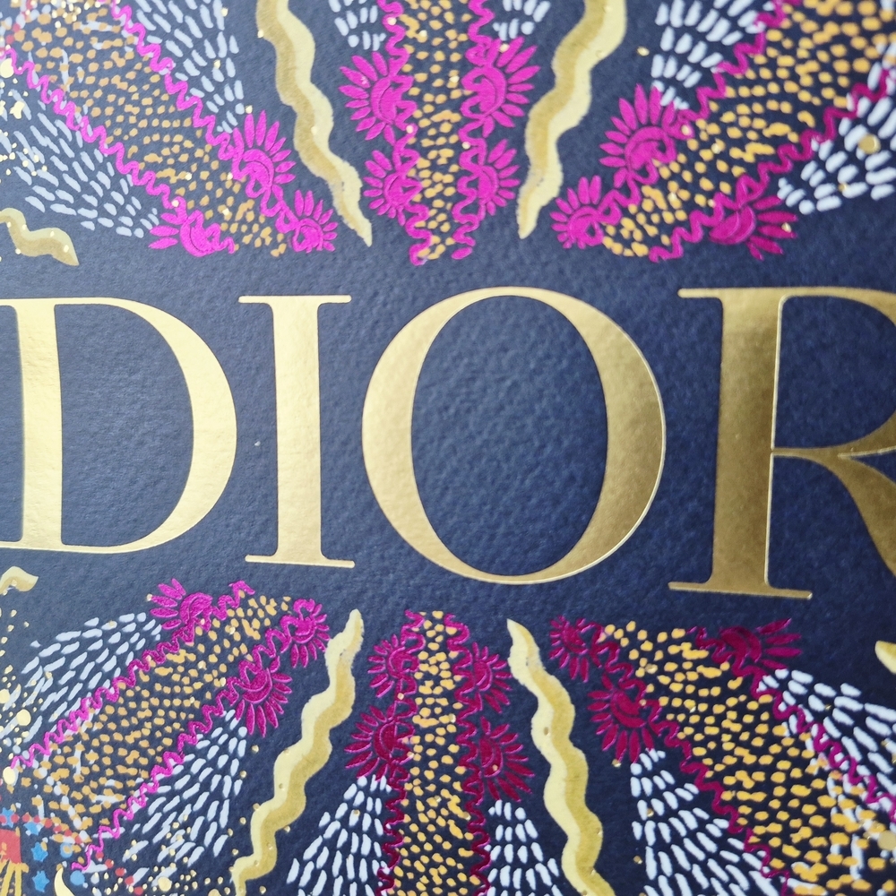 Luxury Christian  Dior Holiday Toile Dior Multicolor Designergift  Bag 16.5x5x12 - Picture 10 of 16